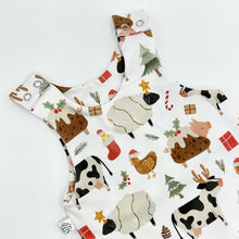 Load image into Gallery viewer, Festive Farm Classic Romper
