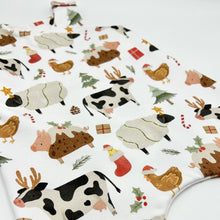 Load image into Gallery viewer, Festive Farm Classic Romper
