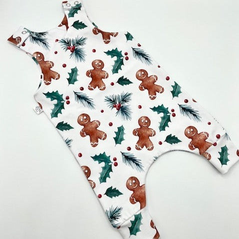 Gingerbread Classic Romper