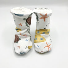 Load image into Gallery viewer, Under the Sea Winter Booties
