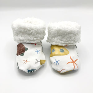 Under the Sea Winter Booties