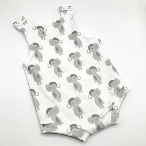 Elephant Bloomer Romper