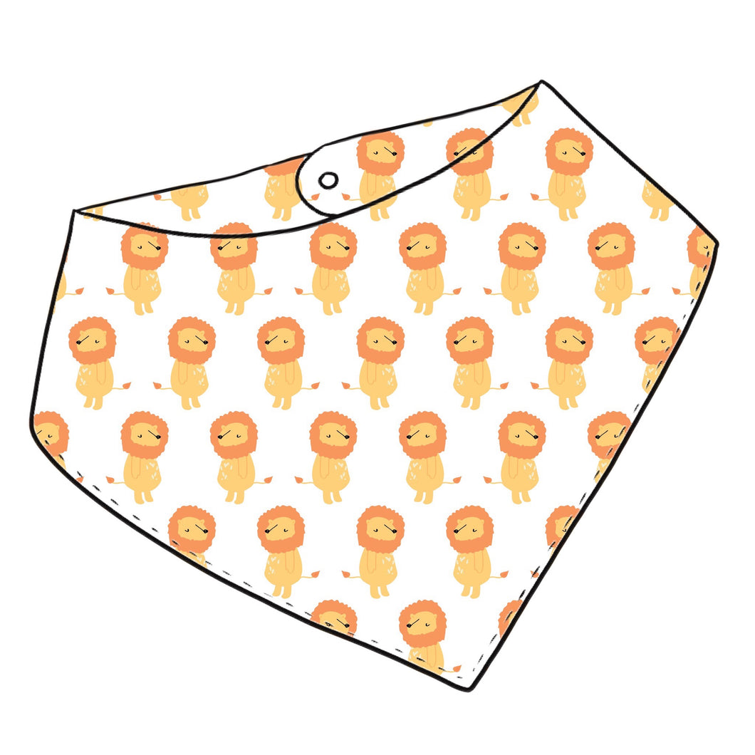 Lion Dribble Bib