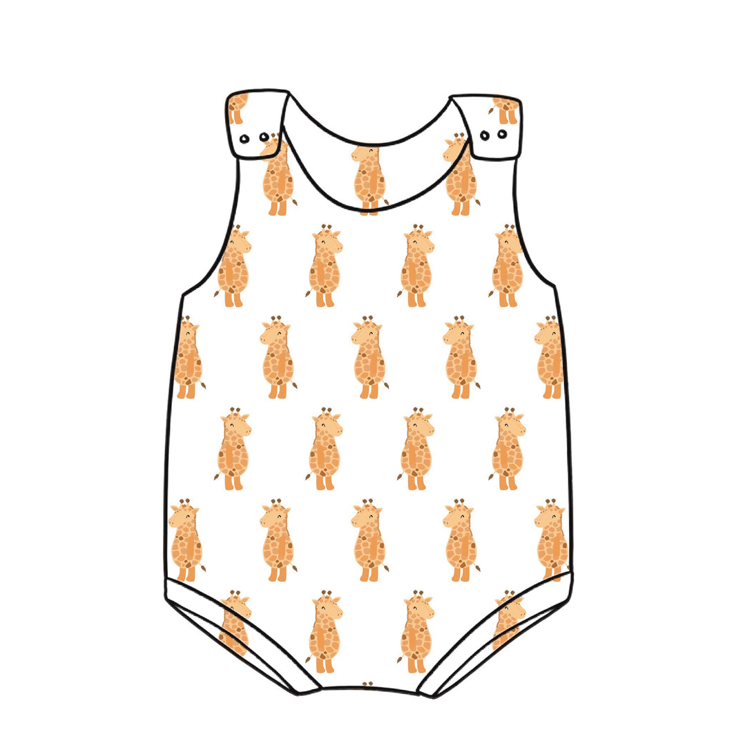 Giraffe Bloomer Romper