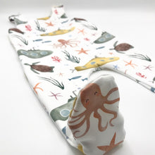 Load image into Gallery viewer, Under the Sea Footed Romper
