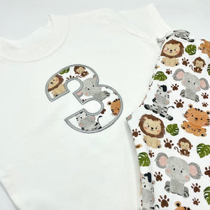 Jungle Paws Appliqué T-Shirt