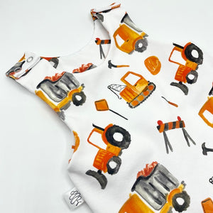 Construction Pinafore Dress
