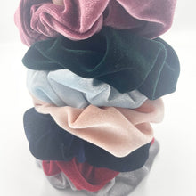 Load image into Gallery viewer, Baby Pink Velvet Scrunchie
