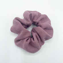 Load image into Gallery viewer, Dark Pink Muslin Scrunchie
