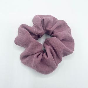 Dark Pink Muslin Scrunchie