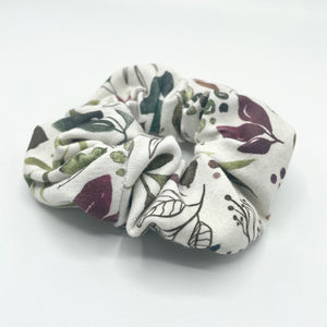 Vintage Leaves Scrunchie