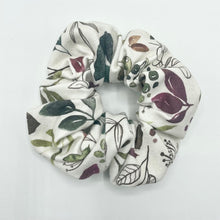 Load image into Gallery viewer, Vintage Leaves Scrunchie
