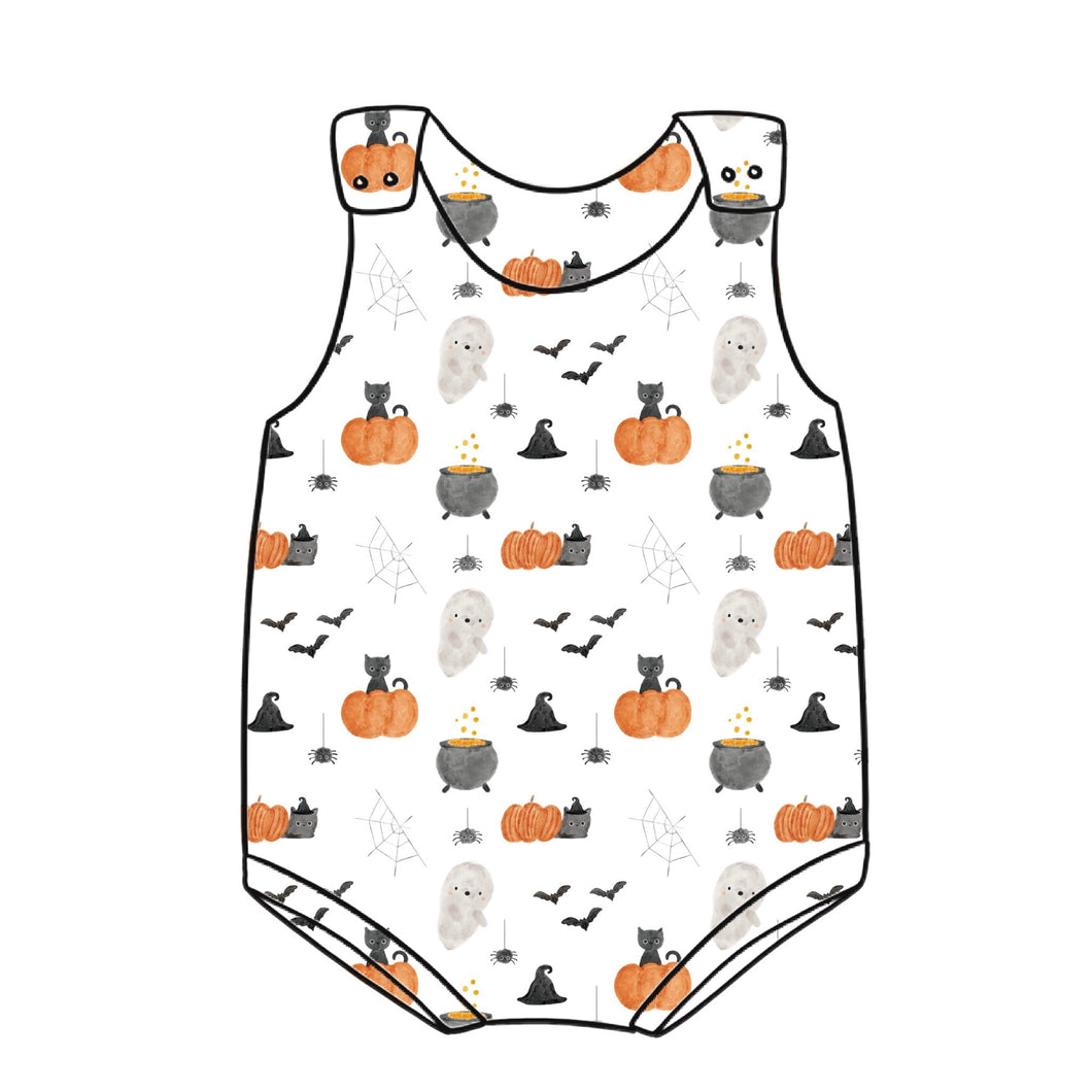 Spooky Season Bloomer Romper