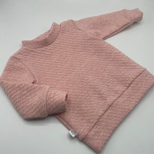 Blush Knit Slouchy Jumper