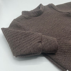 Walnut Knit Slouchy Jumper