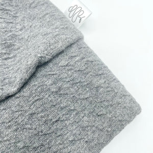 Stone Knit Double Knot Hat