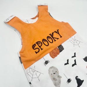 Spooky Season/Orange Twist Top Outfit