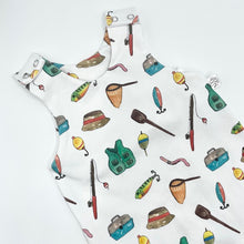 Load image into Gallery viewer, Gone Fishing Classic Romper
