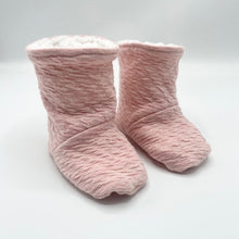 Load image into Gallery viewer, Rose Knit Winter Booties
