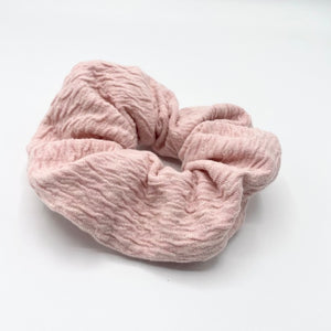 Rose Knit Scrunchie