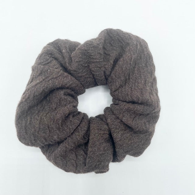 Walnut Knit Scrunchie