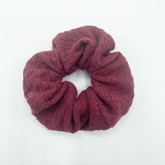Berry Knit Scrunchie