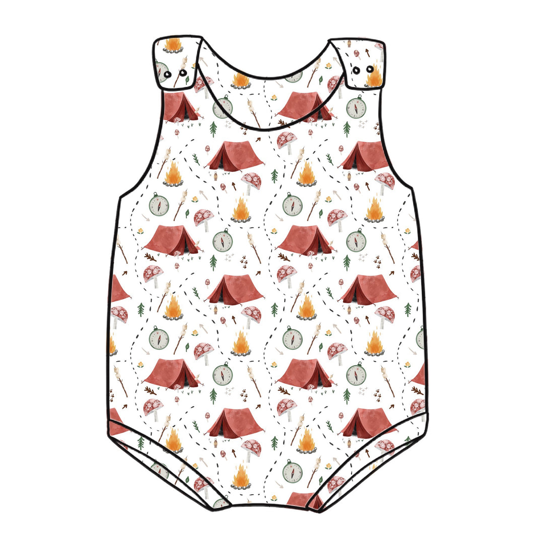 Camp Life Bloomer Romper