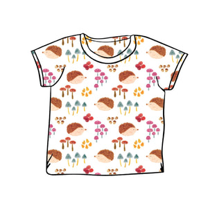 Hedgehog Short Sleeved T-Shirt