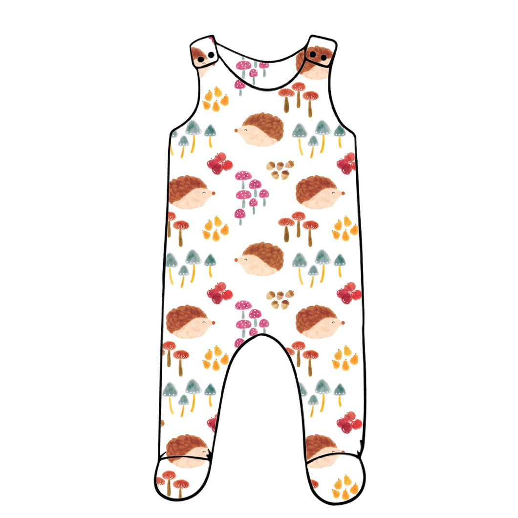 Hedgehog Footed Romper