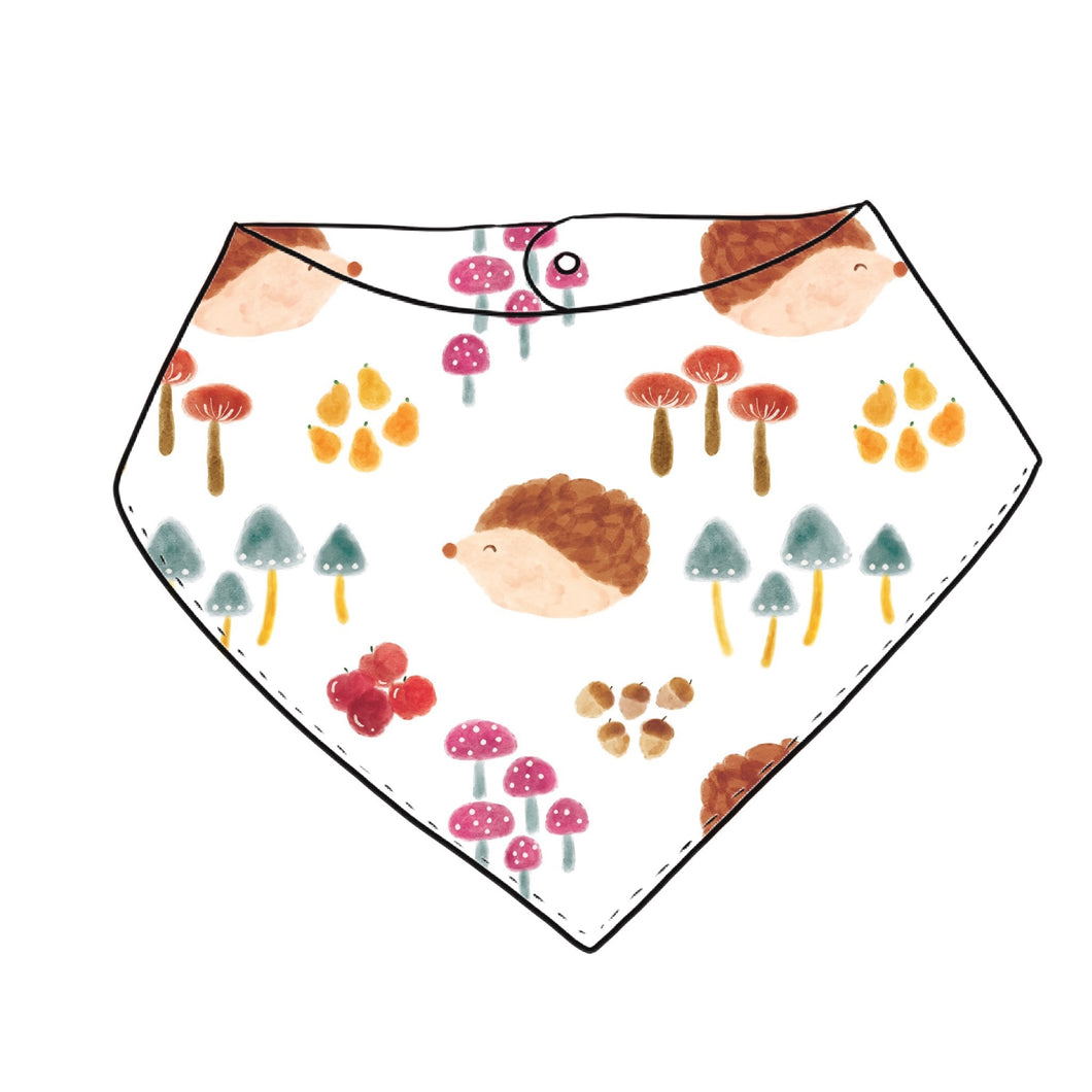 Hedgehog Dribble Bib