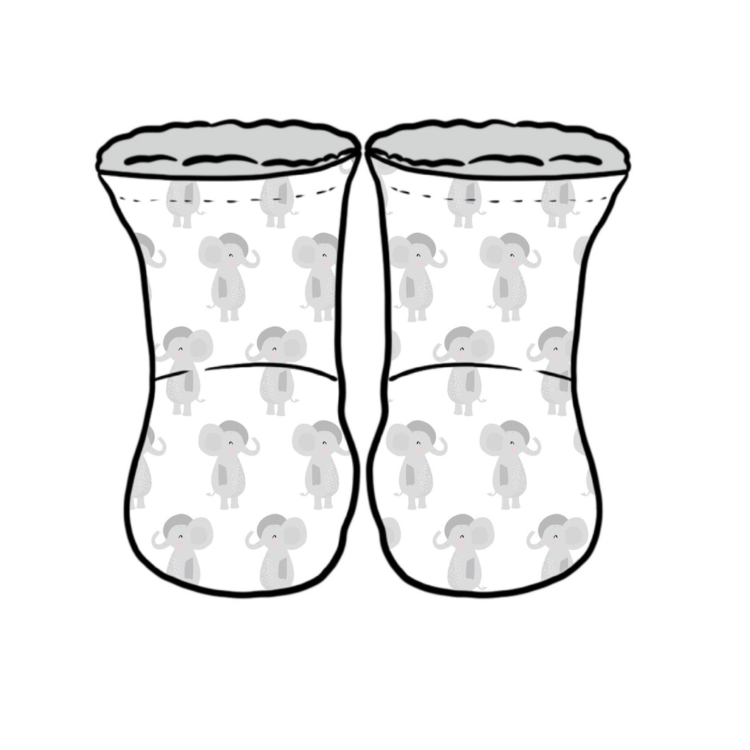 Elephant Winter Booties