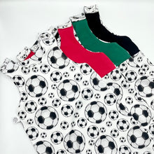 Load image into Gallery viewer, Football/Black Twist Top Outfit
