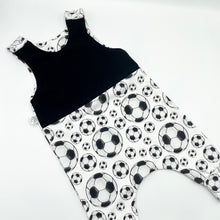 Load image into Gallery viewer, Football/Black Twist Top Outfit
