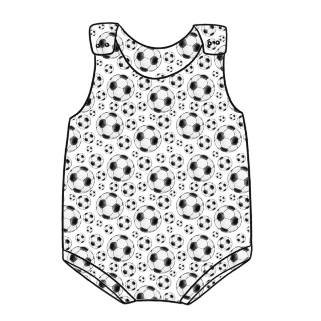 Football Bloomer Romper