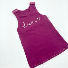 Load image into Gallery viewer, Purple Personalised Dress
