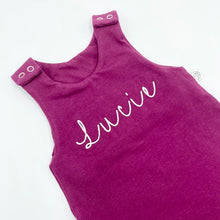 Load image into Gallery viewer, Purple Personalised Dress
