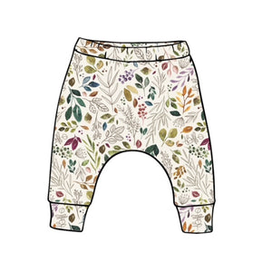 Vintage Leaves Harem Leggings