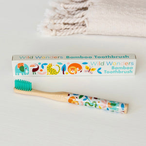 Wild Wonders Children's Bamboo Toothbrush