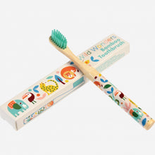 Load image into Gallery viewer, Wild Wonders Children&#39;s Bamboo Toothbrush
