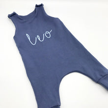 Load image into Gallery viewer, Navy Personalised Romper
