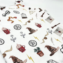 Load image into Gallery viewer, Mischief Managed Footed Romper
