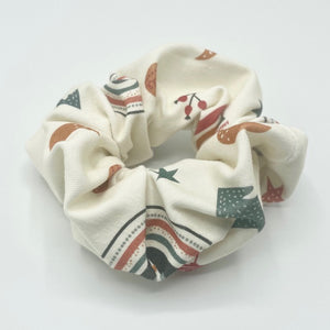 Boho Christmas Scrunchie