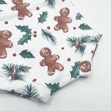 Load image into Gallery viewer, Gingerbread Bloomer Romper
