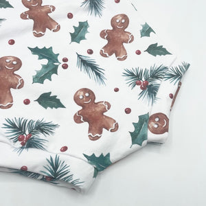 Gingerbread Bloomer Romper