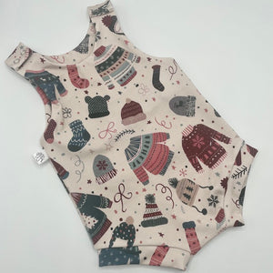 Christmas Jumpers Bloomer Romper