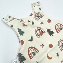 Load image into Gallery viewer, Boho Christmas Bloomer Romper
