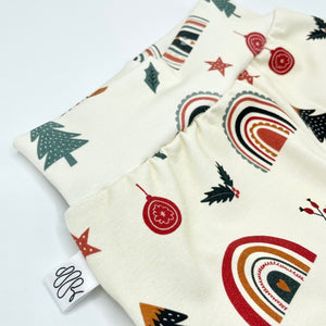 Boho Christmas Harem Leggings