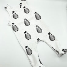 Load image into Gallery viewer, Penguins Footed Romper
