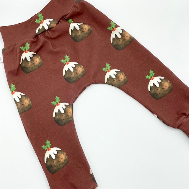 Christmas Pudding Harem Leggings