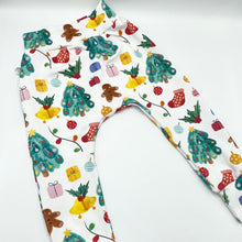 Load image into Gallery viewer, Readymade Merry Christmas Harem Leggings
